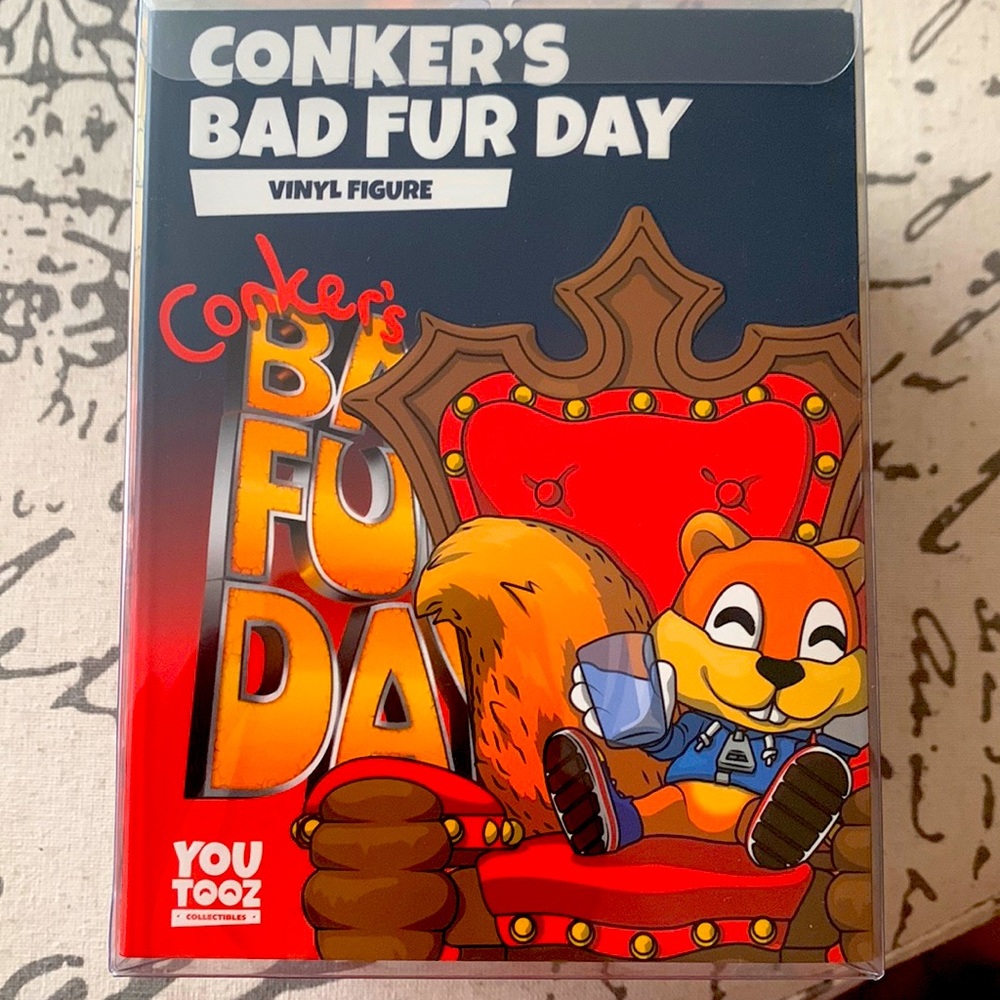 Sold Out #0 Conkers Bad fur Day statue